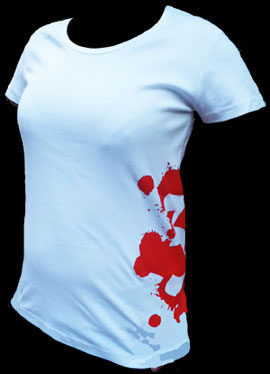 METALGATE MASSACRE dámské tričko bílé
