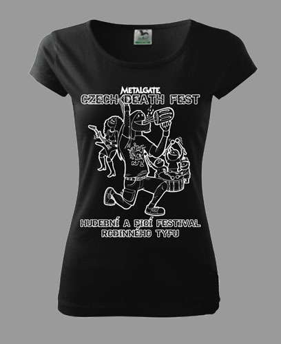 MGCDF 5 dámské tričko černé