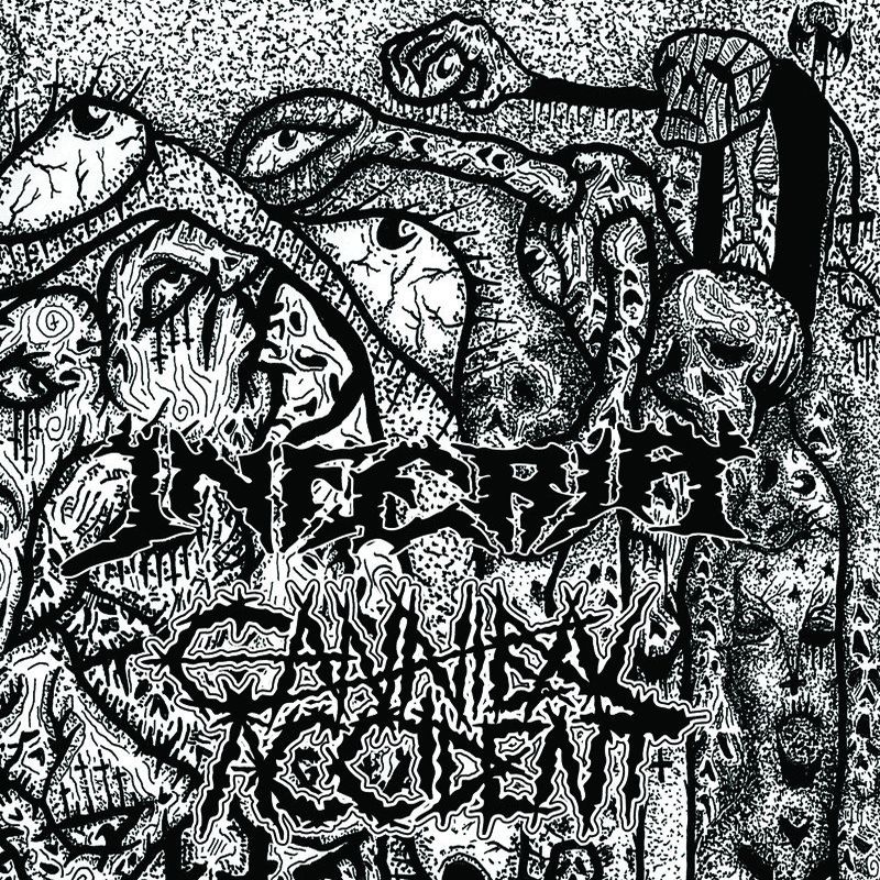 CANNIBAL ACCIDENT Split s Inferia (7'' vinyl)