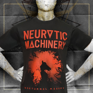 NEUROTIC MACHINERY Pánské tričko Nocturnal Misery